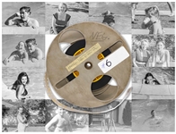 Moe Howards 16mm Home Movie Film Reel of a Pool Party From 1947, Including Moe Goofing Around in the Pool -- Run-Time Approx. 4 Minutes, Clip of Film Online at NateDSanders.com
